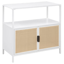 Load image into Gallery viewer, Amherst - 2-Door Radio Weave Cane Metal Accent Cabinet