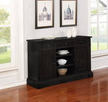 Load image into Gallery viewer, Phelps - 2 Door Sideboard Buffet Cabinet - Distressed Noir