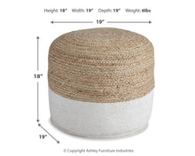 Load image into Gallery viewer, Sweed Valley - Round - Pouf