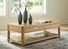 Load image into Gallery viewer, Rencott - Light Brown - Rectangular Cocktail Table
