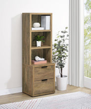 Load image into Gallery viewer, Westpark - 3-Shelf Bookcase USB And Lockable Drawer