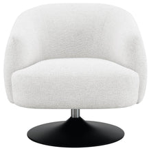 Load image into Gallery viewer, Dave - Upholstered Barrel Back Swivel Club Chair - Beige