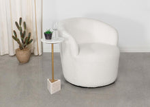 Load image into Gallery viewer, Joyce - Upholstered Barrel Back Swivel Chair