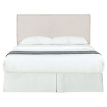 Load image into Gallery viewer, Izzy - Upholstered King Panel Headboard - Sand