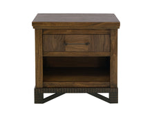 Load image into Gallery viewer, Walnut - Nightstand - Walnut Brown