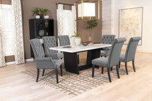 Load image into Gallery viewer, Sherry - Rectangular Marble Top Dining Table Set