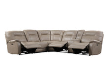 Load image into Gallery viewer, Axel - 6 Modular Piece Power Reclining Sectional with Power Headrests and Entertainment Console