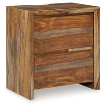 Load image into Gallery viewer, Dressonni - Brown - Two Drawer Night Stand