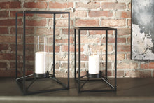 Load image into Gallery viewer, Dimtrois - Black - Lantern Set (Set of 2)