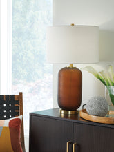 Load image into Gallery viewer, Farberman - Amber - Glass Table Lamp