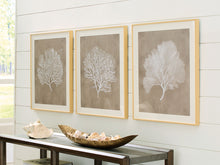 Load image into Gallery viewer, Hendridge - Taupe / White - Wall Art Set (Set of 3)