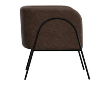 Load image into Gallery viewer, Malibu - Armchair - Chocolate Brown