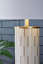Load image into Gallery viewer, Faridworth - White / Gold Finish - Poly Table Lamp