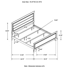 Load image into Gallery viewer, Kauffman - Wood Panel Bed