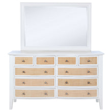 Load image into Gallery viewer, Bexhill - 10-Drawer Dresser And Mirror - White