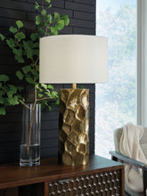 Load image into Gallery viewer, Marshawn - Gold Finish - Metal Table Lamp