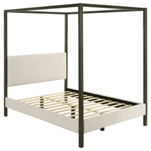 Load image into Gallery viewer, Monroe - Upholstered Canopy Bed