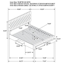 Load image into Gallery viewer, Soledad - Upholstered Storage Panel Bed