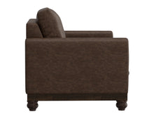 Load image into Gallery viewer, Pueblo Gray - Loveseat - Brown