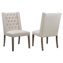 Load image into Gallery viewer, Bexley - Fabric Upholstered Dining Side Chair (Set of 2) - Beige