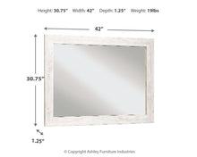 Load image into Gallery viewer, Paxberry - Whitewash - Bedroom Accent Mirror