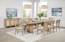 Load image into Gallery viewer, Kailani - 9 Piece Rectangular Wood Dining Table Set - Beige Oak