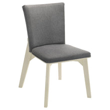 Load image into Gallery viewer, Biloxi - Upholstered Dining Side Chair (Set of 2) - Gray