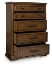 Load image into Gallery viewer, Taffenbrook - Medium Brown - Five Drawer Chest