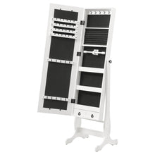Load image into Gallery viewer, Batista - Cheval Mirror With Jewelry Storage - White