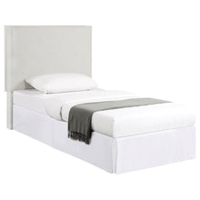 Load image into Gallery viewer, Izzy - Upholstered Twin Panel Headboard - Sand
