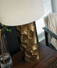 Load image into Gallery viewer, Marshawn - Gold Finish - Metal Table Lamp