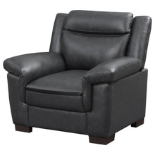 Load image into Gallery viewer, Arabella - Upholstered Padded Arm Accent Chair - Gray