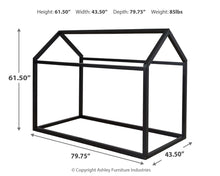 Load image into Gallery viewer, Flannibrook - House Bed Frame