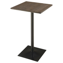 Load image into Gallery viewer, Cavalier - Square Pub Height Bistro Bar Table - Dark Elm