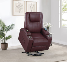 Load image into Gallery viewer, Armstrong - Upholstered Power Lift Massage Recliner