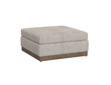 Load image into Gallery viewer, Georgia - Upholstered Square Ottoman - Oyster