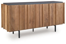 Load image into Gallery viewer, Quintavious - Brown / Charcoal - Accent Cabinet