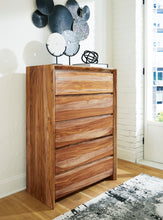 Load image into Gallery viewer, Dressonni - Brown - Five Drawer Chest