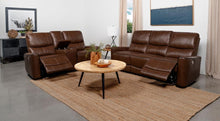 Load image into Gallery viewer, Greenfield - Upholstered Power Reclining Sofa Set