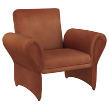 Load image into Gallery viewer, Liana - Upholstered Roll Arm Accent Armchair - Rust