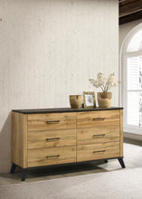 Load image into Gallery viewer, Kaywood - 6-Drawer Dresser Cabinet - Natural Pine