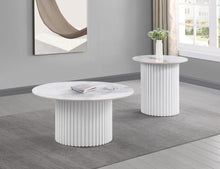 Load image into Gallery viewer, Rowena - Faux Marble Coffee Table Set