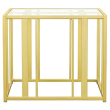 Load image into Gallery viewer, Adri - Rectangular Glass Top Side End Table