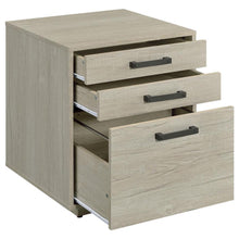 Load image into Gallery viewer, Loomis - 3-Drawer Home Office File Cabinet - Whitewashed Gray