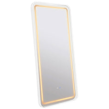 Load image into Gallery viewer, Glendora - LED Standing Mirror Bluetooth Speakers - Pearl Silver
