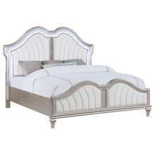 Load image into Gallery viewer, Evangeline - Wood LED Panel Bed