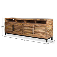 Load image into Gallery viewer, Crossings Downtown - TV Console - Amber