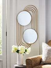 Load image into Gallery viewer, Warrenley - Gold Finish - Accent Mirror