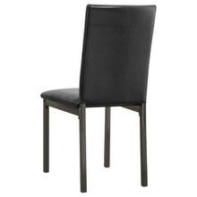 Load image into Gallery viewer, Garza - Upholstered Dining Side Chairs (Set of 2) - Black