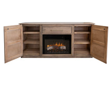 Load image into Gallery viewer, Mezquite - Electric Fireplace - Light Brown